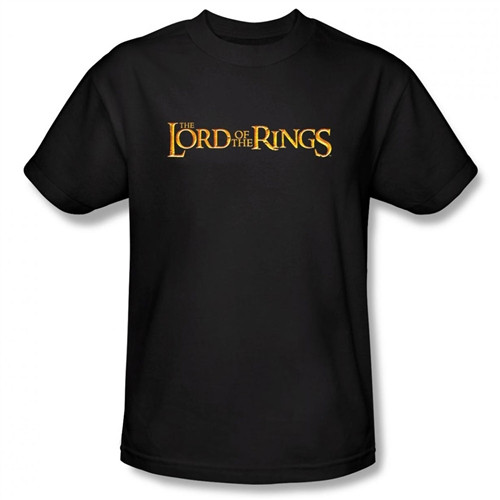 Image Closeup for Lord of the Rings Logo T-Shirt