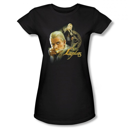 Lord of the Rings Girls T-Shirt - Legolas