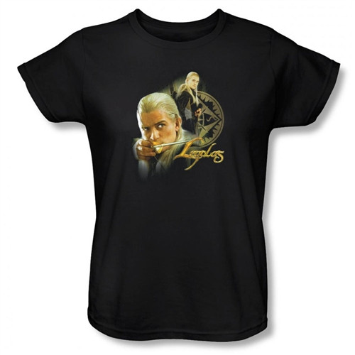 Lord of the Rings Woman's T-Shirt - Legolas