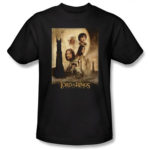 Image Closeup for Lord of the Rings Two Towers Poster T-Shirt