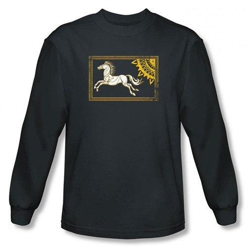 Lord of the Rings Rohan Banner Long Sleeve T-Shirt