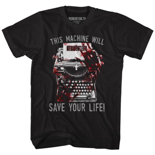 Image for Resident Evil This Machine Will Save Your Life T-Shirt