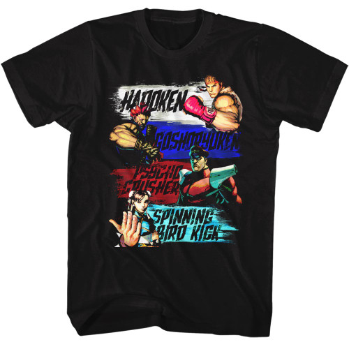 Image for Street Fighter Show Me Your Moves T-Shirt