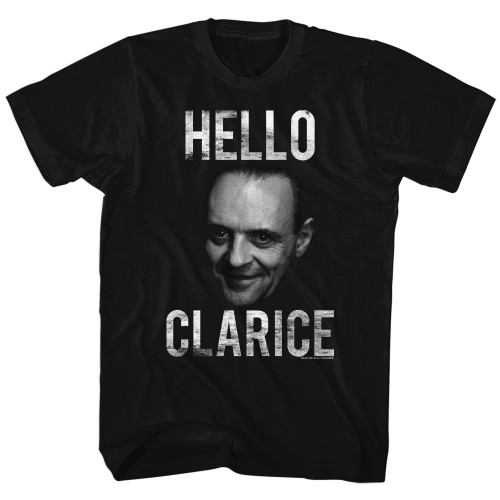 Image for Silence of the Lambs Hello Clarice T-Shirt