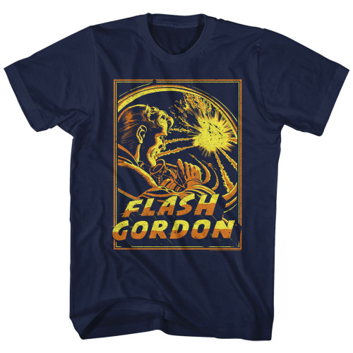 Image for Flash Gordon Space Explosion T-Shirt