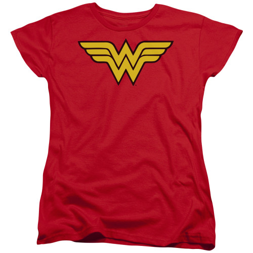 Image for Wonder Woman Womans T-Shirt - Classic Logo