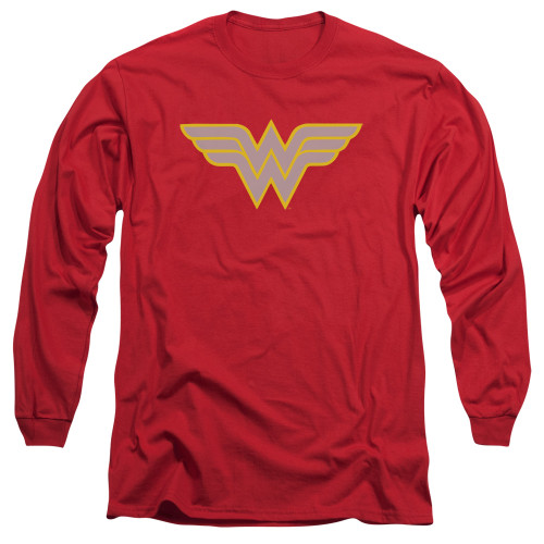 Image for Wonder Woman Long Sleeve Shirt - Full Logo