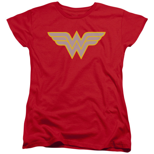 Image for Wonder Woman Womans T-Shirt - Full Logo