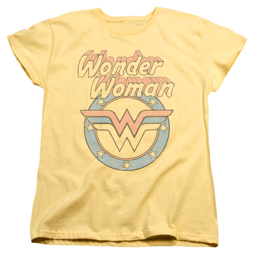 Image for Wonder Woman Womans T-Shirt - Faded Wonder