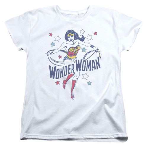 Image for Wonder Woman Womans T-Shirt - Wonder Stars
