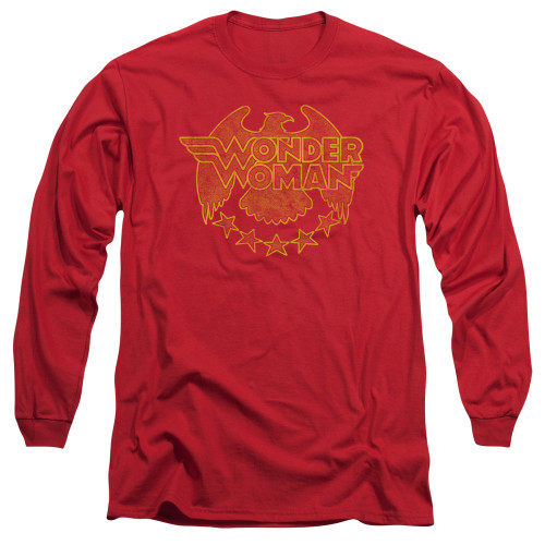 Image for Wonder Woman Long Sleeve Shirt - Wonder Eagle