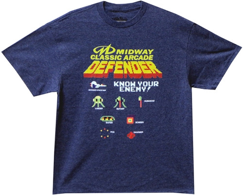 Image Closeup for Defender Know Your Enemy T-Shirt