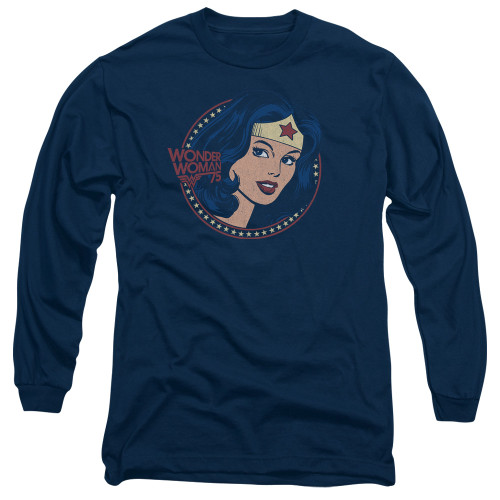Image for Wonder Woman Long Sleeve Shirt - Starburst Portrait