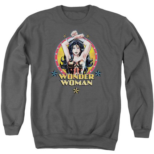 Image for Wonder Woman Crewneck - Powerful Woman