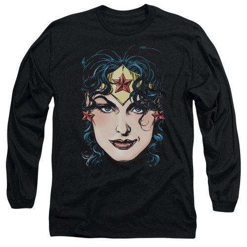 Image for Wonder Woman Long Sleeve Shirt - Head