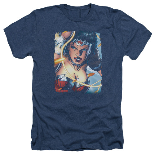 Image for Wonder Woman Heather T-Shirt - Scowl