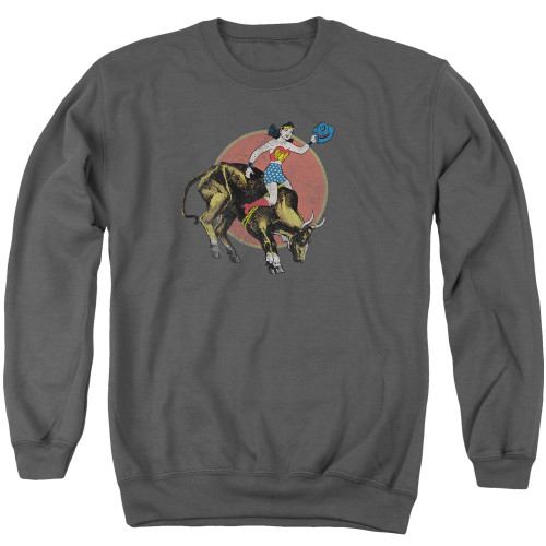 Image for Wonder Woman Crewneck - Bull Rider