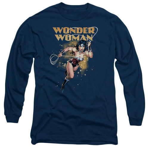 Image for Wonder Woman Long Sleeve Shirt - Star Lasso