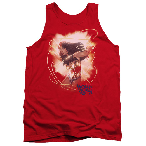 Image for Wonder Woman Tank Top - 75th Burst