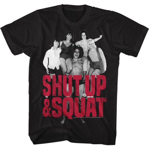 Image for Andre the Giant T-Shirt - Shut Up & Squat