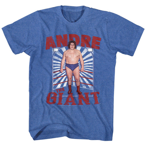 Image for Andre the Giant Heather T-Shirt - Andre Ring