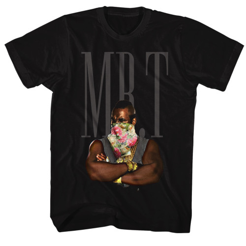 Image for Mr. T T-Shirt - Flower T