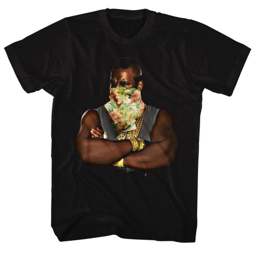 Image for Mr. T T-Shirt - Flowers