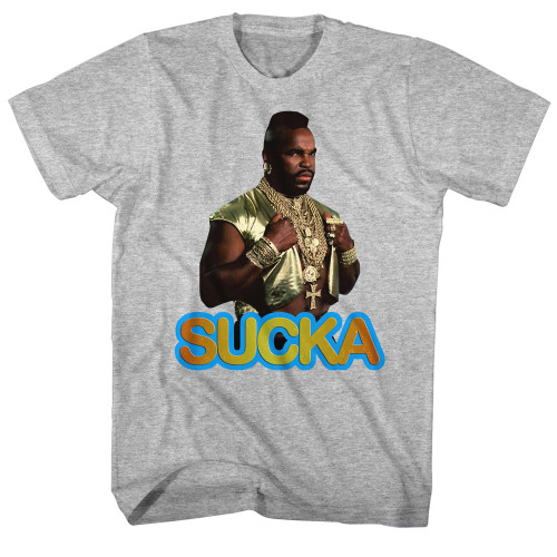 Image for Mr. T Heather T-Shirt - Sucka Bling