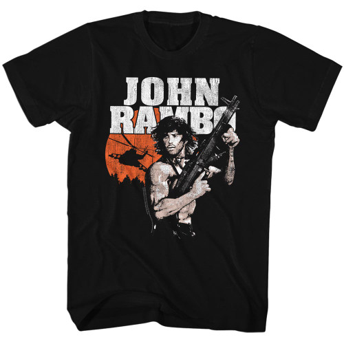 Image for Rambo T-Shirt - Gunship