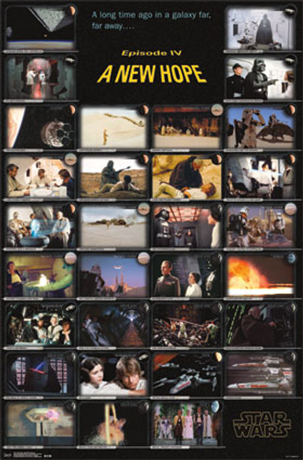 Image for Star Wars Poster - A New Hope Frames