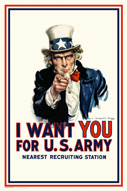 Image for Uncle Sam - I Want You Poster