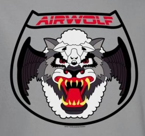 Airwolf Patch T-Shirt