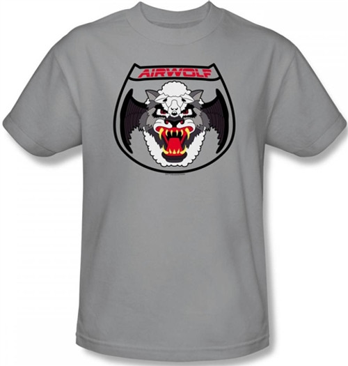 Image Closeup for Airwolf Patch T-Shirt