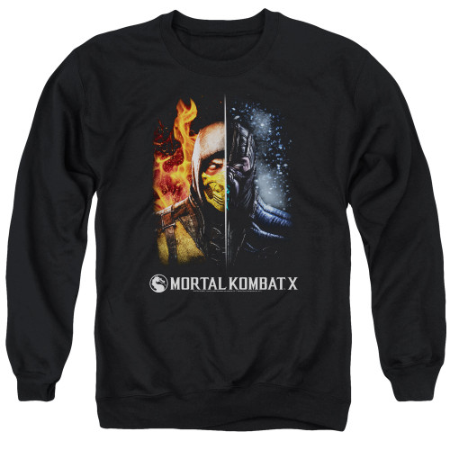 Image for Mortal Kombat Crewneck - Fire and Ice