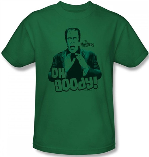 Image Closeup for The Munsters Oh Goody! T-Shirt