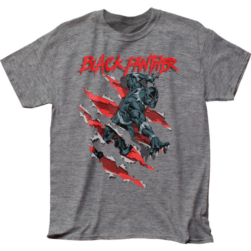 Image for Black Panther Heather T-Shirt - Clawing