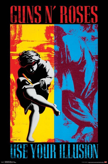 Image for Guns n Roses Poster - Illusion