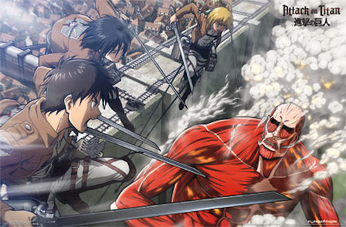 Image for Attack on Titan Poster - Battle