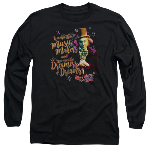 Image for Willy Wonka and the Chocolate Factory Long Sleeve Shirt - Music Makers