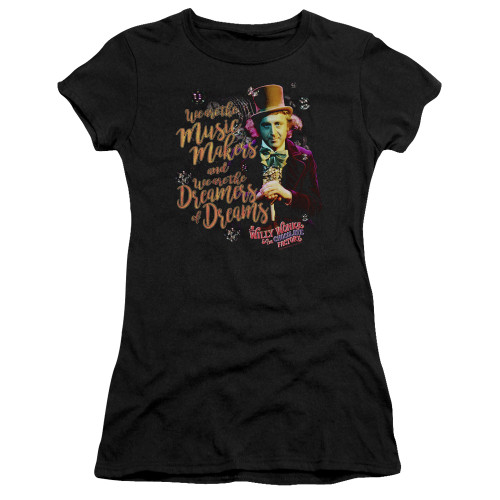 Image for Willy Wonka and the Chocolate Factory Girls T-Shirt - Music Makers