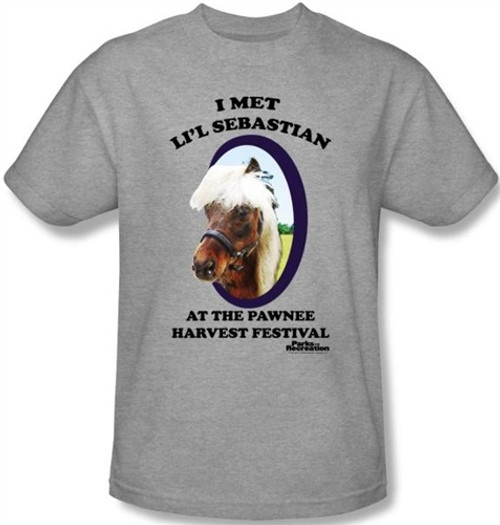 Image Closeup for Parks & Rec I Met Li'l Sebastian T-Shirt