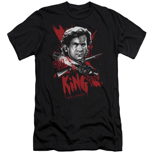 Image for Army of Darkness Premium Canvas Premium Shirt - Hail to the King