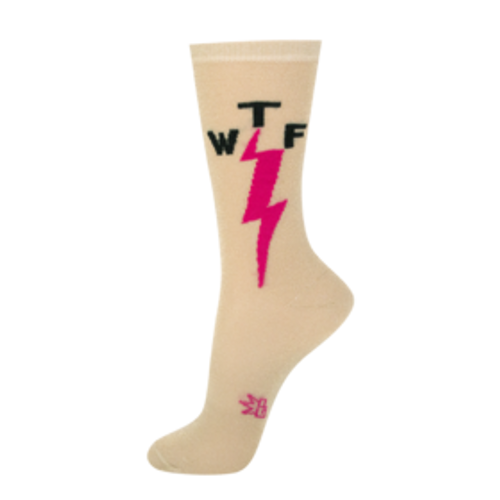 Image for WTF Lightning Sheer Metalic Socks