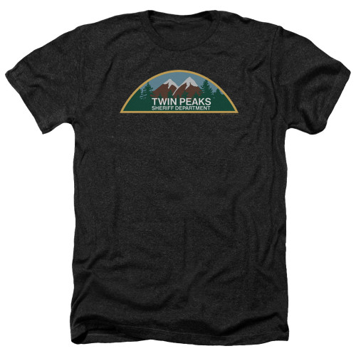 Image for Twin Peaks Heather T-Shirt - Sheriff Department