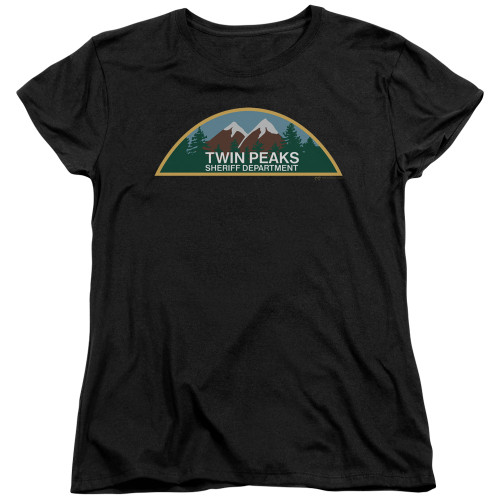 Image for Twin Peaks Womans T-Shirt - Sheriff Department