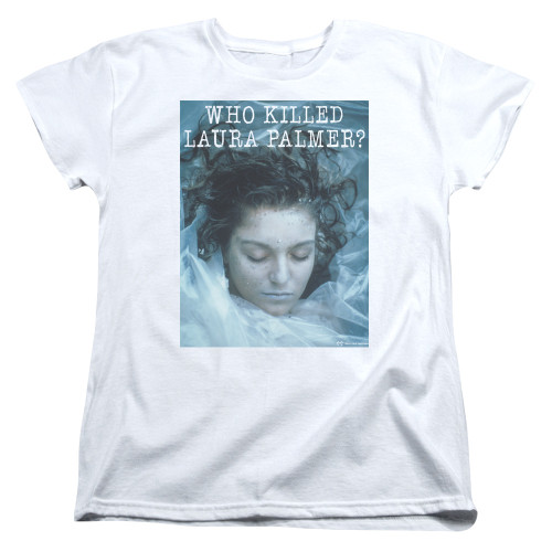Image for Twin Peaks Womans T-Shirt - Who Killed Laura Palmer