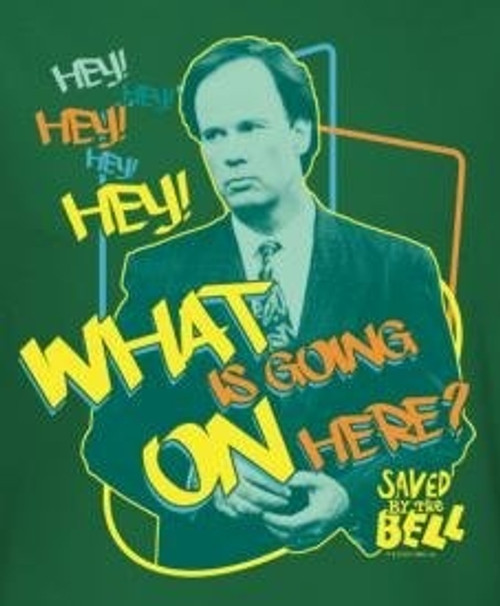 Saved by the Bell Mr. Belding T-Shirt