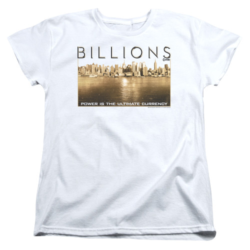 Image for Billions Womans T-Shirt - Golden City