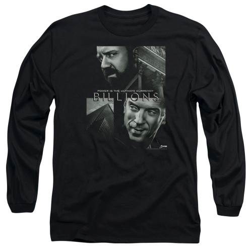 Image for Billions Long Sleeve Shirt - Currency Poster