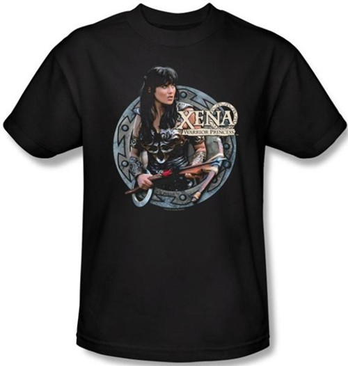 Image Closeup for Xena Warrior Princess the Warrior T-Shirt